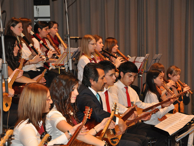 Deutsch-Türkisches Musizieren, Orchester; Foto: Akademie für Tonkunst