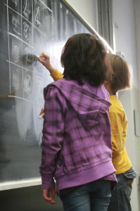 Kindervorlesung "Zahlen und Figuren" (Foto: Bürgerstiftung)