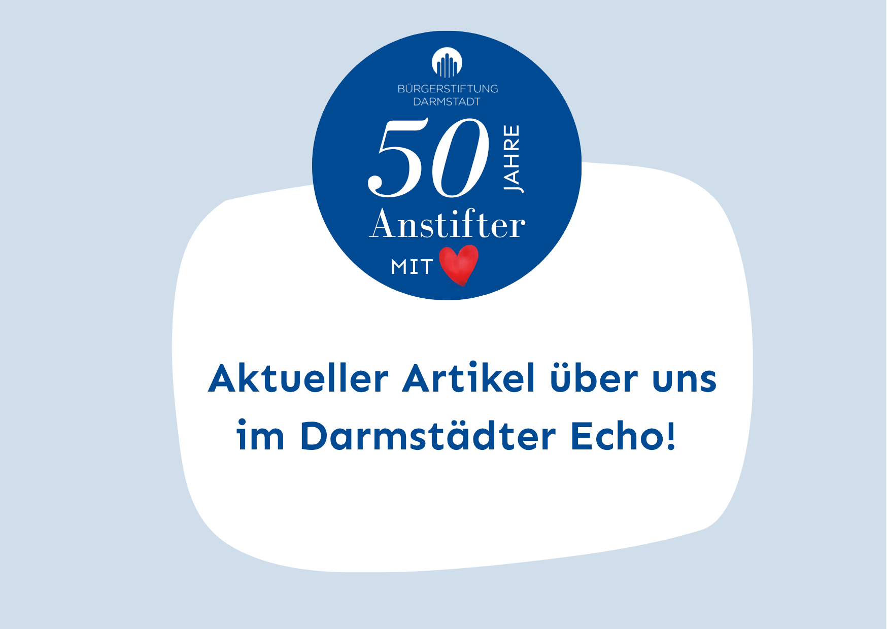 Artikel über uns im Darmstädter Echo