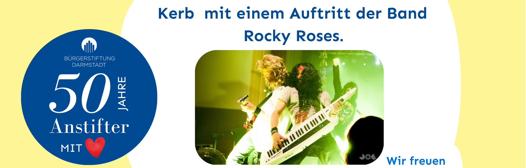 Band Rocky Roses auf der Wixhäuser Kerb