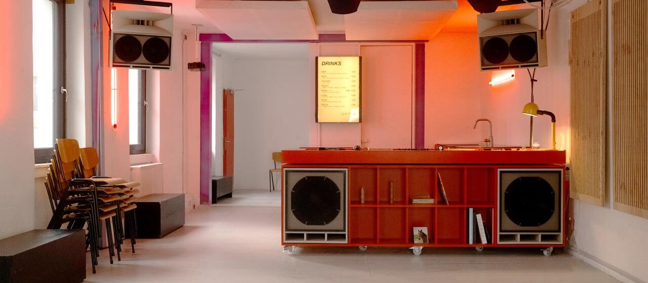 Soundsystem für das Blumen